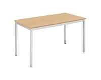 Table multi-usages hêtre L 120 x P 60 cm - Éco