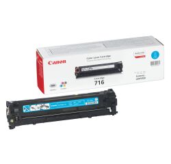 Canon EP716 tóners originales separados (cian, magenta, o amarillo) de capacidad estándar (1550 páginas)