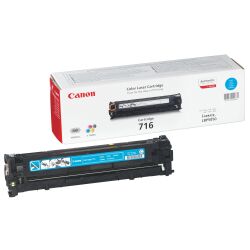 Toner Canon CRG716 couleurs séparées pour imprimante laser