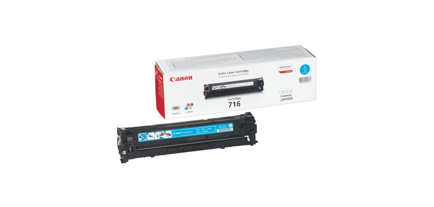 Toner Canon CRG716 couleurs séparées pour imprimante laser