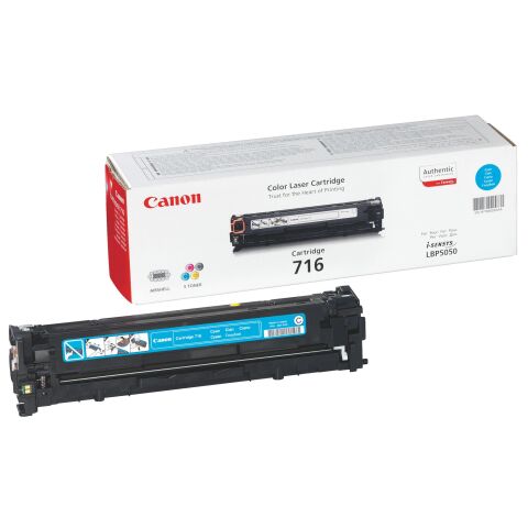 Tóner Canon EP716 C/716 M / CRG716 Y. azul