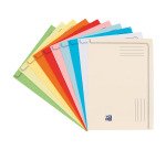 Chemise à poche 23 x 30,5 cm couleur - paquet de 50