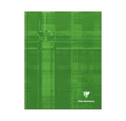 Notebook Clairefontaine 192 pg 17 x 22 cm checked 5x5 assorted colors
