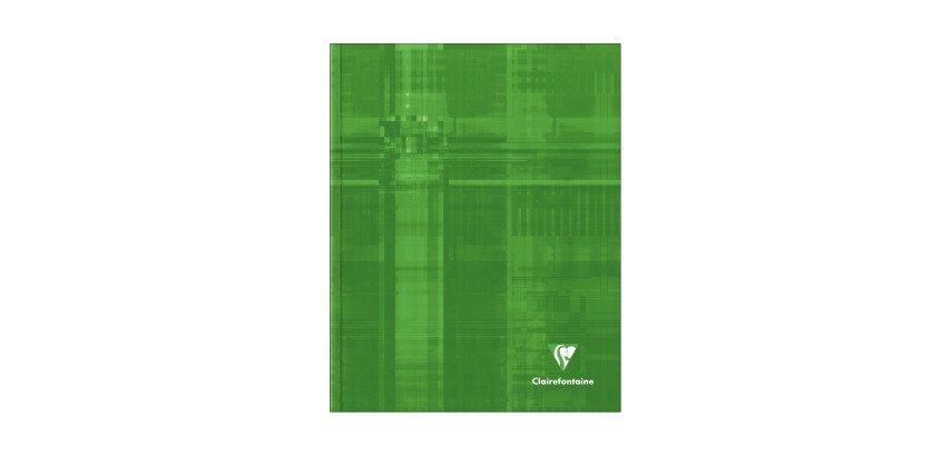 Cahier broché Clairefontaine Metric 17 x 22 cm petits carreaux 192 pages