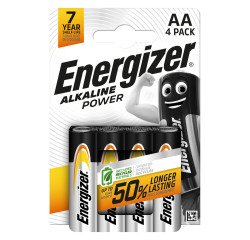 Blister van 4 batterijen LR06 Energizer Power 
