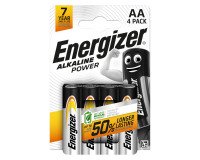 Energizer Power - Pack de 4 piles Alcalines AA/LR06 - 1,5