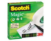 Cinta Adhesiva invisible 12 x 33 Scotch Magic
