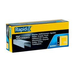 Grapas Rapid 13/6 galvanizadas Caja de 5000