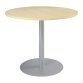 Pack round table Excellens top beech diameter 120 cm tulip leg 1 + 1 for free