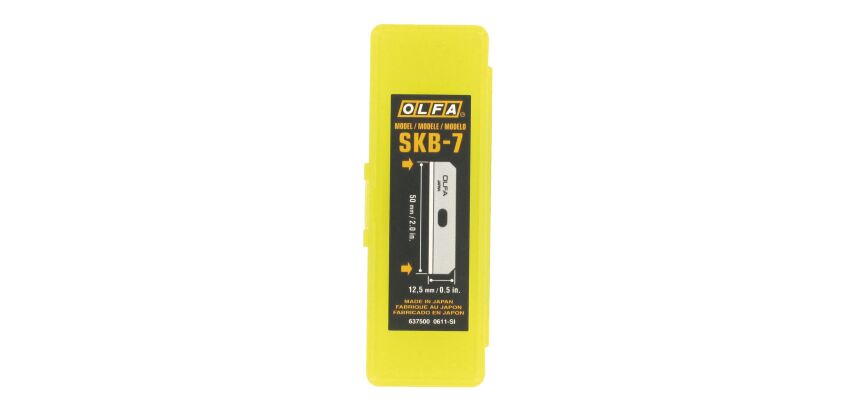 Lemmet voor cutter Olfa Green SK7 12 mm - Set van 10