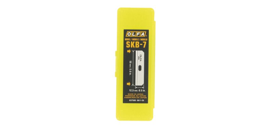 Lames pour cutter Olfa Green SK7 12 mm - Etui de 10