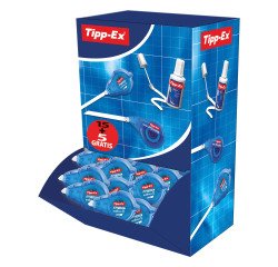 Pack de 15 correctores en seco Tipp-Ex Easy Refill ancho 5 mm – Largo 14 m + 5 de regalo