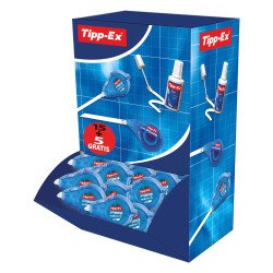 Pack 15 correcteurs à sec Tipp-Ex Easy Refill largeur 5 mm – Longueur 14 m + 5 offerts