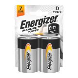 Energizer Power - Pack de 2 piles Alcalines D/LR20 - 1,5 V