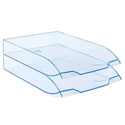 Corbeille à courrier Cep Confort ice blue