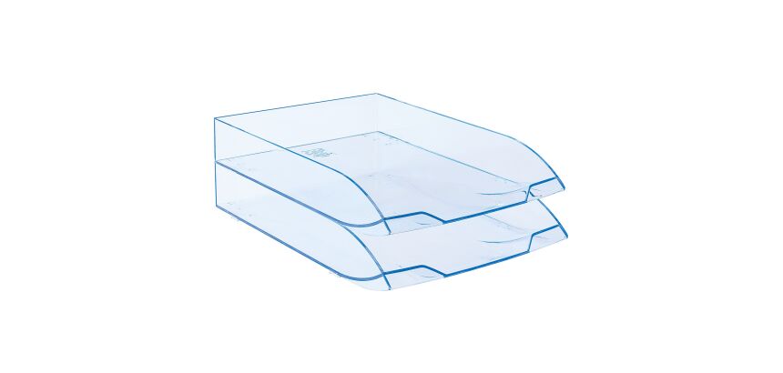 Corbeille à courrier Cep Confort ice blue