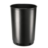 Large waste paper basket Cep 40 L black