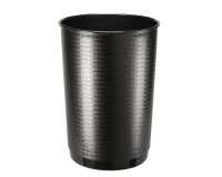 Papelera gigante de plástico negra Cep de 40 L