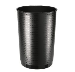 Papelera gigante de plástico negra Cep de 40 L