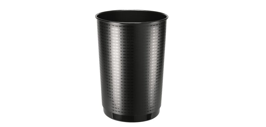 Corbeille à papier maxi capacité Cep Pro noire 40 L