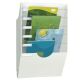 CepExpo, white monobloc wall organizer