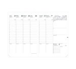Agenda Quo Vadis Planning SD semainier - 16 mois - Septembre 2026 / Décembre 2027 - 18 x 24 cm