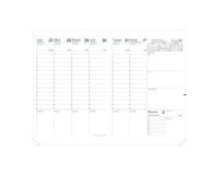 Agenda Quo Vadis Planning SD semainier - 16 mois - Septembre 2026 / Décembre 2027 - 18 x 24 cm