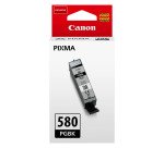 Cartouche Canon PGI580 noire pour imprimante jet d'encre