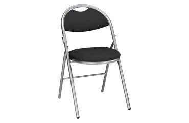 Chaises pliantes SUPER CONFORT - tissu non feu allumette piétement aluminium