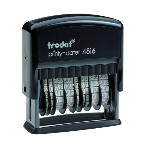 Double date stamp Trodat Printy 4816