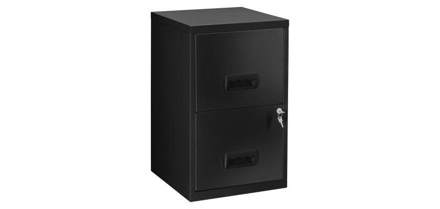 Classeur monobloc 2 tiroirs - pour dossiers suspendus