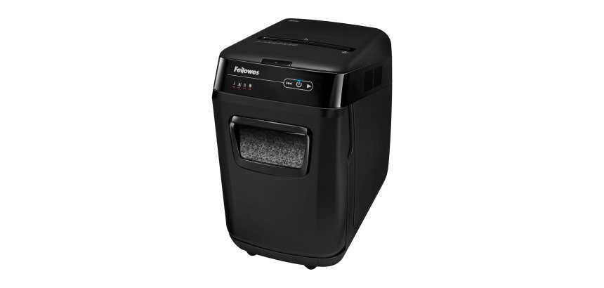 Destructora DIN4 Fellowes automática Automax 200M corte en micropartículas P-5 32L