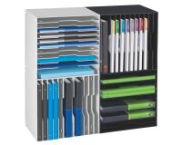 Módulo Clasificador Cep CubiCep 12 compartimentos negro