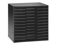Módulo Clasificador Cep CubiCep 12 compartimentos negro