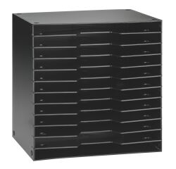 Módulo Clasificador Cep CubiCep 12 compartimentos negro
