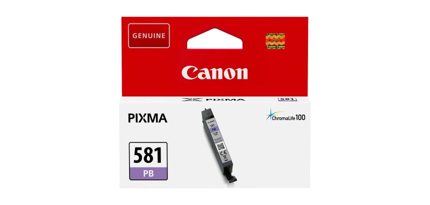 Cartouche Canon CLI581 couleurs séparées pour imprimante jet d'encre