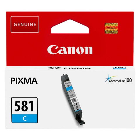 Canon CLI-581 cartucho original cian (250 páginas)