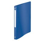 Classeur 4 anneaux plastique A4 dos 2 cm couleurs assorties opaques