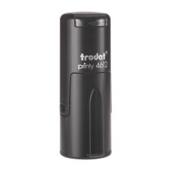Mini tampon rond personnalisable Printy 4612 Trodat monochrome 1 ligne
