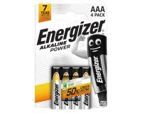 Energizer Power - Pack de 4 piles Alcalines AAA/LR03 - 1,5