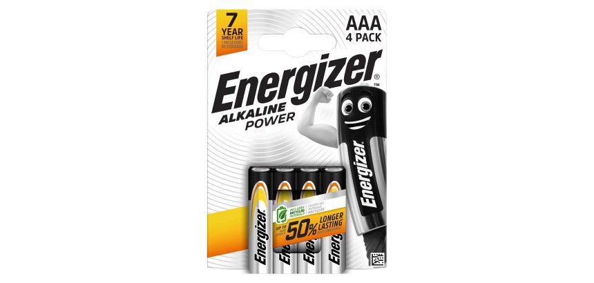 Blister 4 Piles LR3 Energizer Power