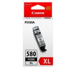 Cartouche Canon PGI580 haute capacité noire pour imprimante jet d'encre