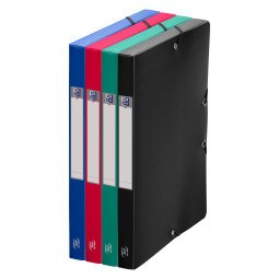 Dokumentemappe Elba in Plastik 24 x 32 cm Rücken ,25 cm - farbig sortiert