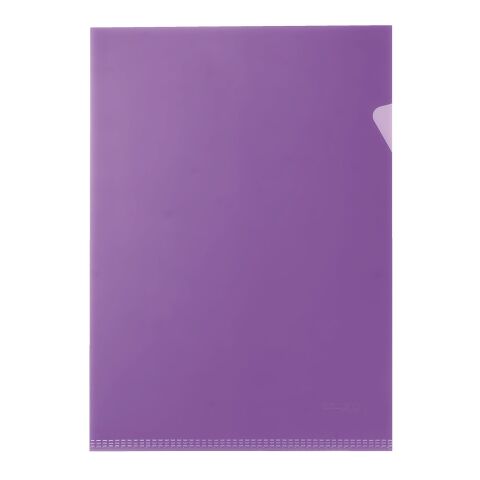 Dossier Uñero PVC liso A4 200 micras violeta - Caja 100