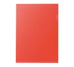 Chemise coin plastique Bruneau A4 PVC 20/100e transparente couleur - Paquet de 100