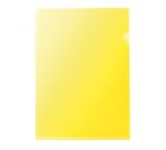 Chemise coin plastique Bruneau A4 PVC 20/100e transparente couleur - Paquet de 100