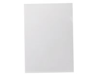 Doorzichtige mapjes Bruneau A4 PVC 20/100e doorschijnend - Transparante kleur - Pak van 100