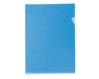 Box mit 100 Sichthüllen aus Polypropylen Bruneau 20/100 - Blau