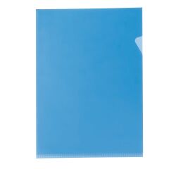 Dossier uñero PVC liso 200 micras colores translúcidos A4 - Caja de 100