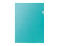 Doorzichtige mapjes Bruneau A4 PVC 20/100e doorschijnend - Transparante kleur - Pak van 100